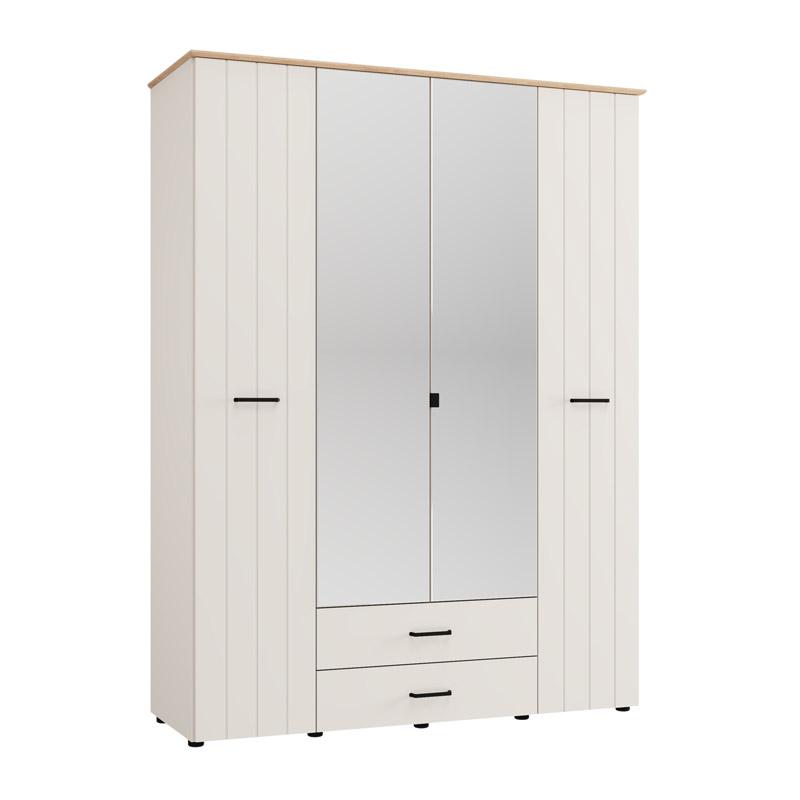 ΝΤΟΥΛΑΠΑ ΜΕ ΚΑΘΡΕΦΤΗ LAMBETH 4K2F2O h207 CASHMERE-ARTISAN OAK ΧΡΩΜΑ 158x54x208εκ ΝΤΟΥΛΑΠΑ ΜΕ ΚΑΘΡΕΦΤΗ LAMBETH 4K2F2O h207 CASHMERE-ARTISAN OAK ΧΡΩΜΑ 158x54x208εκ