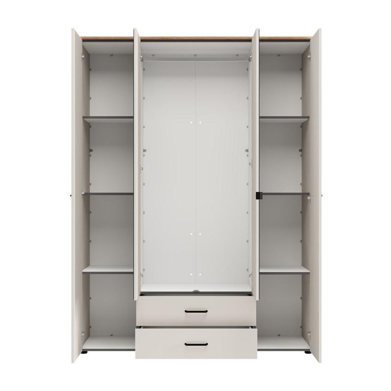 ΝΤΟΥΛΑΠΑ ΜΕ ΚΑΘΡΕΦΤΗ LAMBETH 4K2F2O h207 CASHMERE-ARTISAN OAK ΧΡΩΜΑ 158x54x208εκ ΝΤΟΥΛΑΠΑ ΜΕ ΚΑΘΡΕΦΤΗ LAMBETH 4K2F2O h207 CASHMERE-ARTISAN OAK ΧΡΩΜΑ 158x54x208εκ