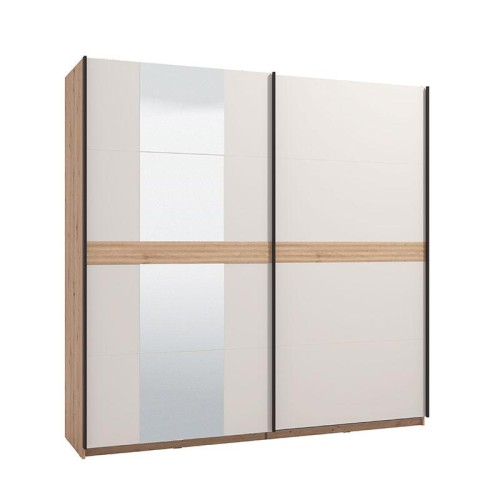 ΝΤΟΥΛΑΠΑ ΜΕ ΚΑΘΡΕΦΤΗ MODENA 245 OG H217 ARTISAN ΟΑΚ-CASHMERE ΧΡΩΜΑ 245x62x218εκ