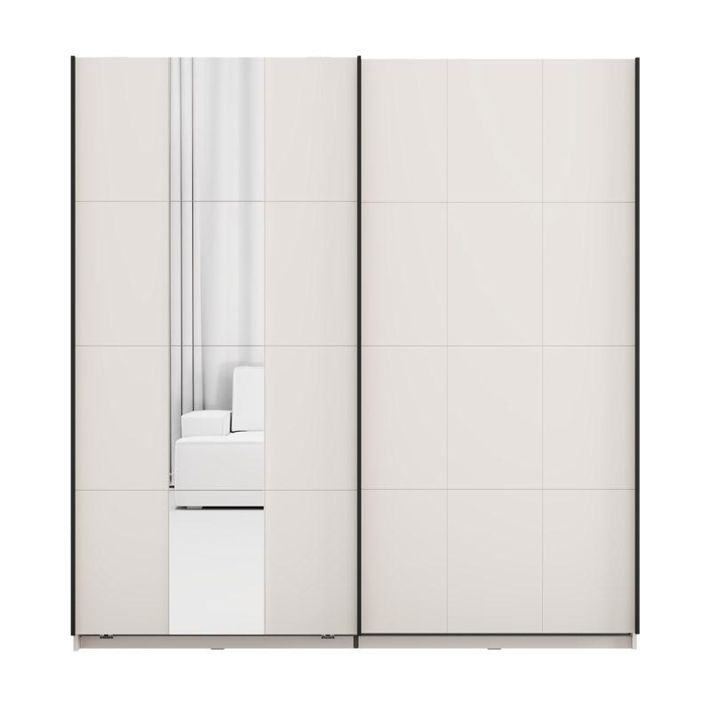 ΝΤΟΥΛΑΠΑ ΜΕ ΚΑΘΡΕΦΤΗ SALAMIS 200 OG h205 CASHMERE ΧΡΩΜΑ 195x61x205εκ ΝΤΟΥΛΑΠΑ ΜΕ ΚΑΘΡΕΦΤΗ SALAMIS 200 OG h205 CASHMERE ΧΡΩΜΑ 195x61x205εκ