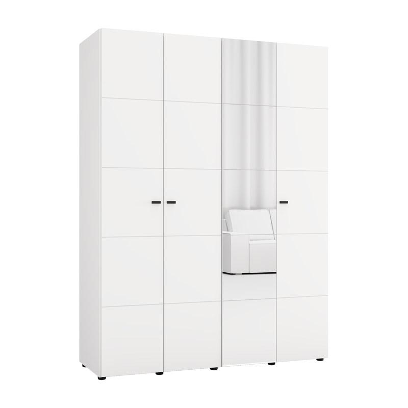 ΝΤΟΥΛΑΠΑ ΜΕ ΚΑΘΡΕΦΤΗ SALAMIS 4K1O h207 ΛΕΥΚΟ ΧΡΩΜΑ 155x52x208εκ ΝΤΟΥΛΑΠΑ ΜΕ ΚΑΘΡΕΦΤΗ SALAMIS 4K1O h207 ΛΕΥΚΟ ΧΡΩΜΑ 155x52x208εκ