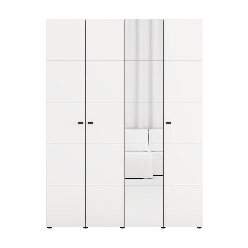 ΝΤΟΥΛΑΠΑ ΜΕ ΚΑΘΡΕΦΤΗ SALAMIS 4K1O h207 ΛΕΥΚΟ ΧΡΩΜΑ 155x52x208εκ ΝΤΟΥΛΑΠΑ ΜΕ ΚΑΘΡΕΦΤΗ SALAMIS 4K1O h207 ΛΕΥΚΟ ΧΡΩΜΑ 155x52x208εκ