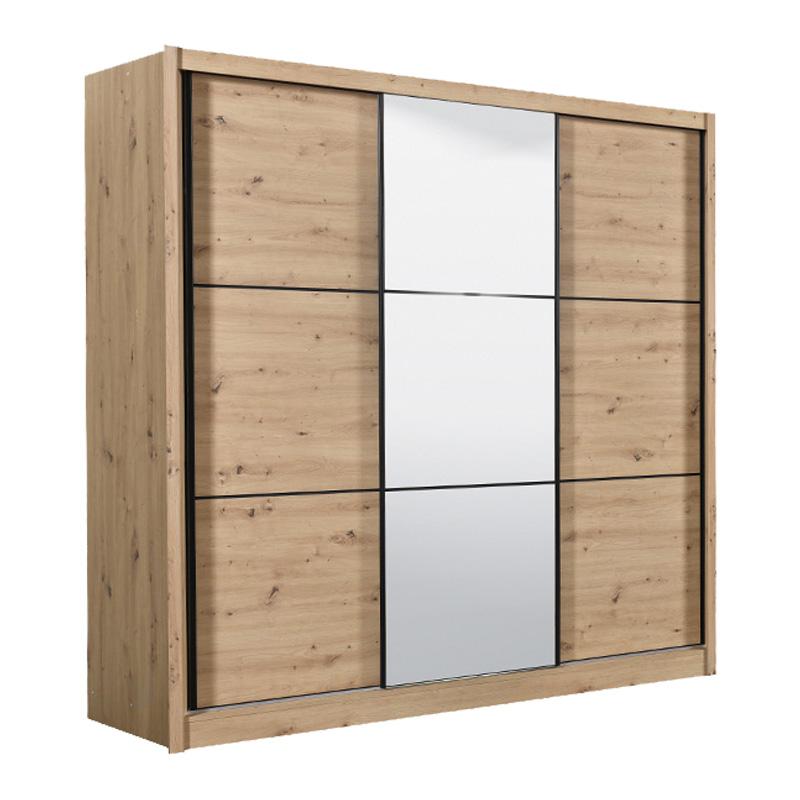 ΝΤΟΥΛΑΠΑ NAVARA ΜΕ ΚΑΘΡΕΦΤΗ 245 OG ARTISAN OAK 242x60x215,5