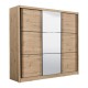 ΝΤΟΥΛΑΠΑ NAVARA ΜΕ ΚΑΘΡΕΦΤΗ 245 OG ARTISAN OAK 242x60x215,5