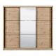 ΝΤΟΥΛΑΠΑ NAVARA ΜΕ ΚΑΘΡΕΦΤΗ 245 OG ARTISAN OAK 242x60x215,5