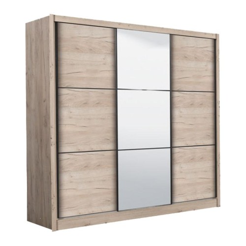 ΝΤΟΥΛΑΠΑ NAVARA ΜΕ ΚΑΘΡΕΦΤΗ 245 OG GREY OAK 242x60x215,5