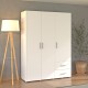 ΝΤΟΥΛΑΠΑ PARNAS 3K2F ΛΕΥΚΟ 149x54x208εκ ΝΤΟΥΛΑΠΑ PARNAS 3K2F ΛΕΥΚΟ 149x54x208εκ