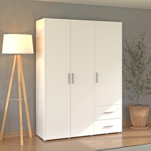 ΝΤΟΥΛΑΠΑ PARNAS 3K2F ΛΕΥΚΟ 149x54x208εκ