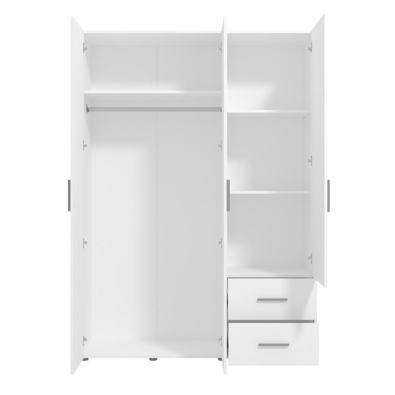 ΝΤΟΥΛΑΠΑ PARNAS 3K2F ΛΕΥΚΟ 149x54x208εκ ΝΤΟΥΛΑΠΑ PARNAS 3K2F ΛΕΥΚΟ 149x54x208εκ