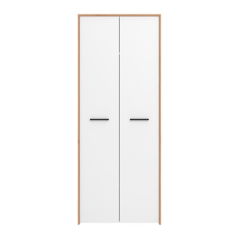 ΝΤΟΥΛΑΠΑ VARADERO 2K ARTISAN OAK-ΛΕΥΚΟ 80,5x53x203,5εκ fld