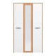 ΝΤΟΥΛΑΠΑ VARADERO 3K1O ARTISAN OAK-ΛΕΥΚΟ-ARTISAN OAK 119x53x203,5εκ fld