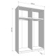 ΝΤΟΥΛΑΠΑ VEYMONT 150 OG h217 ARTISAN ΧΡΩΜΑ 146x61x218εκ ΝΤΟΥΛΑΠΑ VEYMONT 150 OG h217 ARTISAN ΧΡΩΜΑ 146x61x218εκ