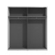 ΝΤΟΥΛΑΠΑ VEYMONT 200 OG h217 ΛΕΥΚΟ ΧΡΩΜΑ 195x61x218εκ ΝΤΟΥΛΑΠΑ VEYMONT 200 OG h217 ΛΕΥΚΟ ΧΡΩΜΑ 195x61x218εκ