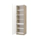 ΝΤΟΥΛΑΠΙ ΚΟΥΖΙΝΑΣ DIANA BD 60 GREY OAK-SAND ΓΥΑΛΙΣΤΕΡΟ FOIL 60x58x215εκ