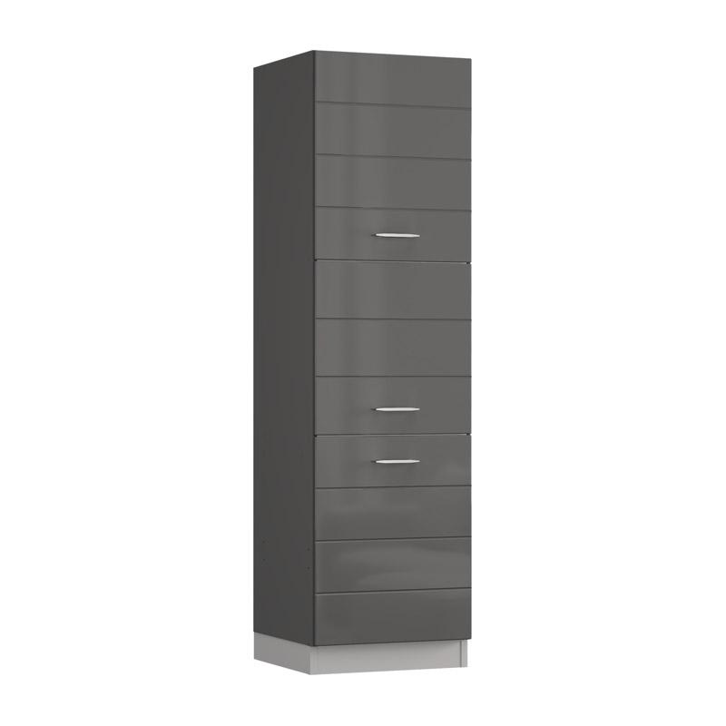 ΝΤΟΥΛΑΠΙ ΚΟΥΖΙΝΑΣ UNA BD60 UR ΛΕΥΚΟ-ΓΚΡΙ HIGH GLOSS ΧΡΩΜΑ 60x58x214εκ ΝΤΟΥΛΑΠΙ ΚΟΥΖΙΝΑΣ UNA BD60 UR ΛΕΥΚΟ-ΓΚΡΙ HIGH GLOSS ΧΡΩΜΑ 60x58x214εκ