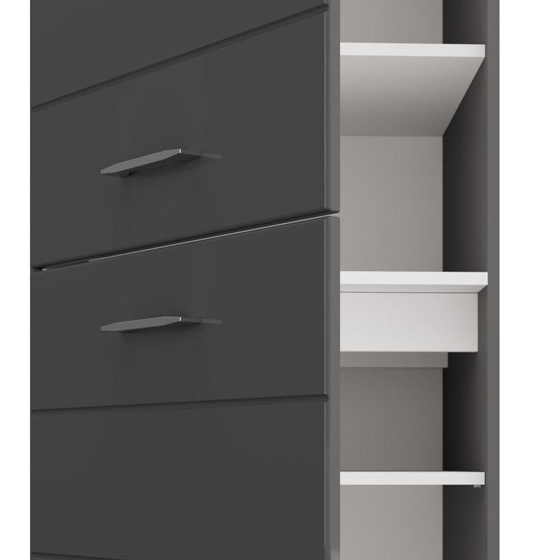 ΝΤΟΥΛΑΠΙ ΚΟΥΖΙΝΑΣ UNA BD60 UR ΛΕΥΚΟ-ΓΚΡΙ HIGH GLOSS ΧΡΩΜΑ 60x58x214εκ ΝΤΟΥΛΑΠΙ ΚΟΥΖΙΝΑΣ UNA BD60 UR ΛΕΥΚΟ-ΓΚΡΙ HIGH GLOSS ΧΡΩΜΑ 60x58x214εκ