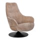 ΠΕΡΙΣΤΡΕΦΟΜΕΝΗ ΠΟΛΥΘΡΟΝΑ Fylliana " Cosmo " CAMEL ΧΡΩΜΑ 88x74x97εκ
