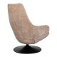 ΠΕΡΙΣΤΡΕΦΟΜΕΝΗ ΠΟΛΥΘΡΟΝΑ Fylliana " Cosmo " CAMEL ΧΡΩΜΑ 88x74x97εκ