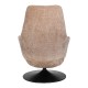 ΠΕΡΙΣΤΡΕΦΟΜΕΝΗ ΠΟΛΥΘΡΟΝΑ Fylliana " Cosmo " CAMEL ΧΡΩΜΑ 88x74x97εκ