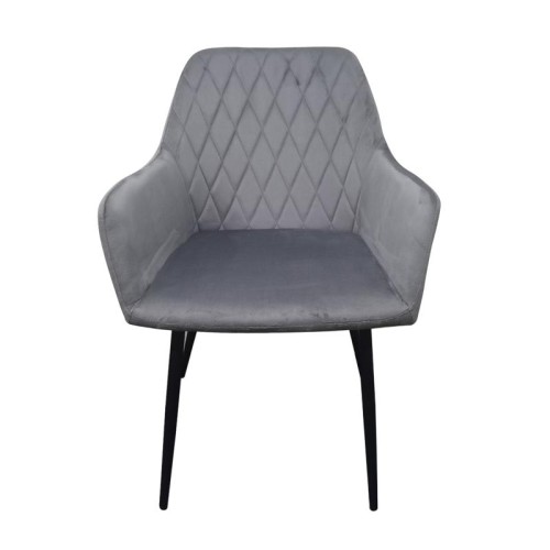 ΠΟΛΥΘΡΟΝΑ Fylliana 23162 ΓΚΡΙ ΧΡΩΜΑ 60x60x87εκ