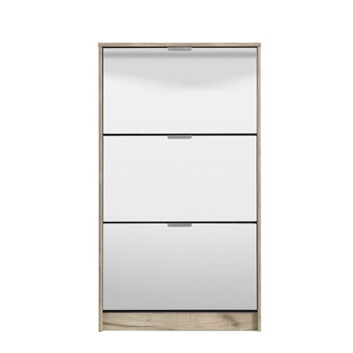 ΠΑΠΟΥΤΣΟΘΗΚΗ Hugo 23 Grey Oak ΜΕ ΚΑΘΡΕΦΤΗ 67*28*119