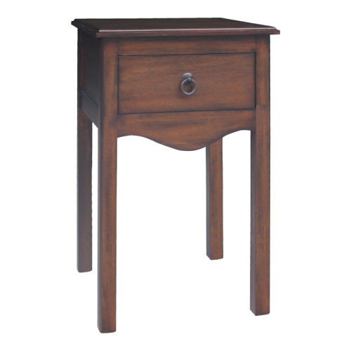 ΤΡΑΠΕΖΑΚΙ ΓΩΝΙΑΣ 60415 CLASSIC WALLNUT 40*40*61