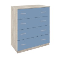 ΣΥΡΤΑΡΙΕΡΑ Smile GREY OAK - ΜΠΛΕ 80*45*90