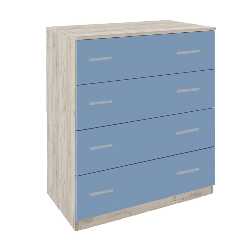 ΣΥΡΤΑΡΙΕΡΑ Smile GREY OAK - ΜΠΛΕ 80*45*90