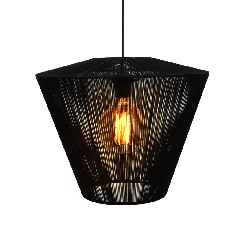 ΜΟΝΟΦΩΤΟ Fylliana Cord ΜΑΥΡΟ 40x32εκ