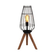 ΕΠΙΤΡΑΠΕΖΙΑ ΛΑΜΠΑ Fylliana Cresset ΜΑΥΡΟ ΧΡΩΜΑ 30x30x65εκ ΕΠΙΤΡΑΠΕΖΙΑ ΛΑΜΠΑ Fylliana Cresset ΜΑΥΡΟ ΧΡΩΜΑ 30x30x65εκ