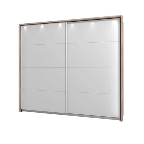 ΠΡΟΣΘΗΚΗ ΠΛΑΙΣΙΟ ΝΤΟΥΛΑΠΑΣ Fj 245 h217 GREY OAK ΧΡΩΜΑ 255x18,5x221εκ