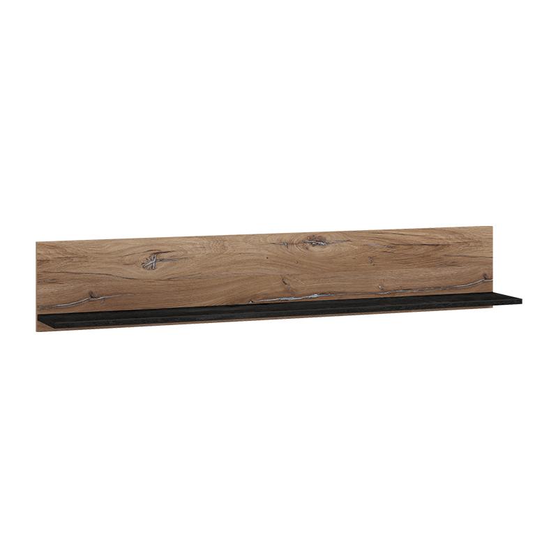 ΡΑΦΙ ΤΟΙΧΟΥ CORVIA ZP FLAGSTAF-CARBON 138x20x24εκ