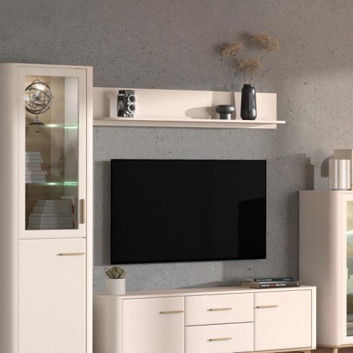 ΡΑΦΙ ΤΟΙΧΟΥ DARWEN ZP CASHMERE 138x21x24εκ