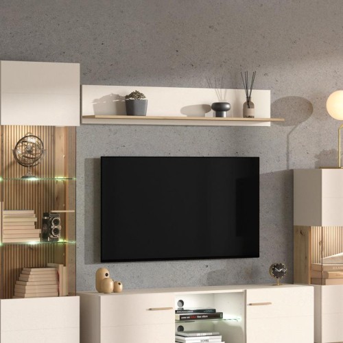 ΡΑΦΙ ΤΟΙΧΟΥ ESSEX ZP CASHMERE/ARTISAN OAK 138x20x24εκ