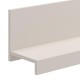ΡΑΦΙ ΤΟΙΧΟΥ WARWICK ZP CASHMERE/CASHMERE MATT FOIL 138x20x24εκ ΡΑΦΙ ΤΟΙΧΟΥ WARWICK ZP CASHMERE/CASHMERE MATT FOIL 138x20x24εκ
