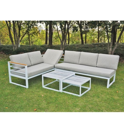 ΣΕΤ ΚΗΠΟΥ 4 ΤΕΜΑΧΙΩΝ Fylliana Minnesota ΜΠΕΖ ΧΡΩΜΑ 175x65x70εκ