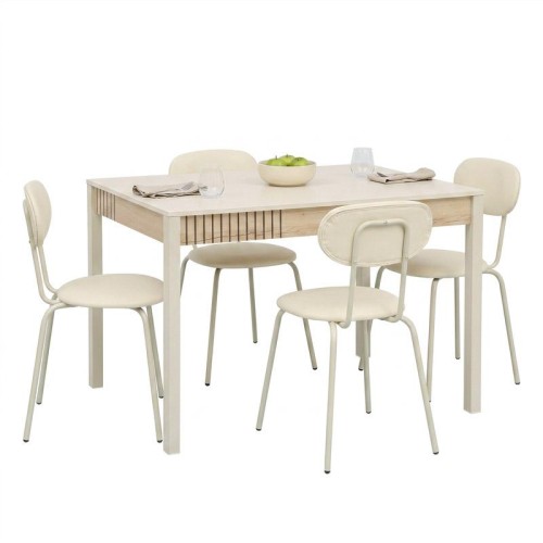 ΣΕΤ ΤΡΑΠΕΖΑΡΙΑΣ FL2408 SONOMA-CASHMERE (5) ΠΕΝΤΕ ΤΕΜΑΧΙΩΝ ΜΕ ΜΠΕΖ ΚΑΡΕΚΛΑ FL2311 d.n.s ΣΕΤ ΤΡΑΠΕΖΑΡΙΑΣ FL2408 SONOMA-CASHMERE (5) ΠΕΝΤΕ ΤΕΜΑΧΙΩΝ ΜΕ ΜΠΕΖ ΚΑΡΕΚΛΑ FL2311 d.n.s