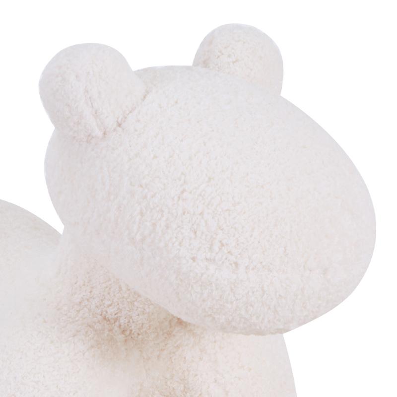 ΣΚΑΜΠΟ-ΠΟΥΦ Fylliana Teddy ΛΕΥΚΟ ΧΡΩΜΑ 55x110x83εκ ΣΚΑΜΠΟ-ΠΟΥΦ Fylliana Teddy ΛΕΥΚΟ ΧΡΩΜΑ 55x110x83εκ