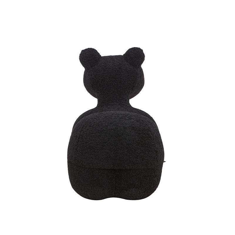 ΣΚΑΜΠΟ-ΠΟΥΦ Fylliana Teddy ΜΑΥΡΟ ΧΡΩΜΑ 55x110x83εκ ΣΚΑΜΠΟ-ΠΟΥΦ Fylliana Teddy ΜΑΥΡΟ ΧΡΩΜΑ 55x110x83εκ