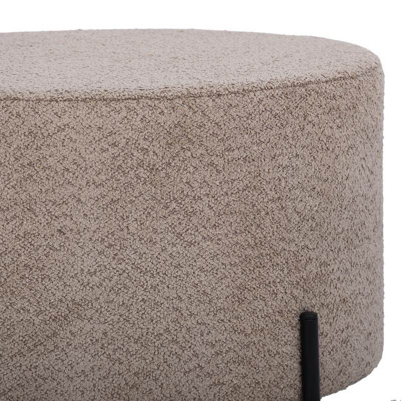 ΣΤΡΟΓΓΥΛΟ ΣΚΑΜΠΟ Fylliana Kristal CAPPUCCINO ΧΡΩΜΑ 60x40εκ ΣΤΡΟΓΓΥΛΟ ΣΚΑΜΠΟ Fylliana Kristal CAPPUCCINO ΧΡΩΜΑ 60x40εκ