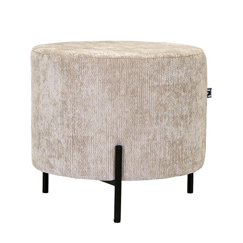 ΣΤΡΟΓΓΥΛΟ ΣΚΑΜΠΟ Fylliana New Lux ΜΠΕΖ ΧΡΩΜΑ 46x46x43εκ ΣΤΡΟΓΓΥΛΟ ΣΚΑΜΠΟ Fylliana New Lux ΜΠΕΖ ΧΡΩΜΑ 46x46x43εκ