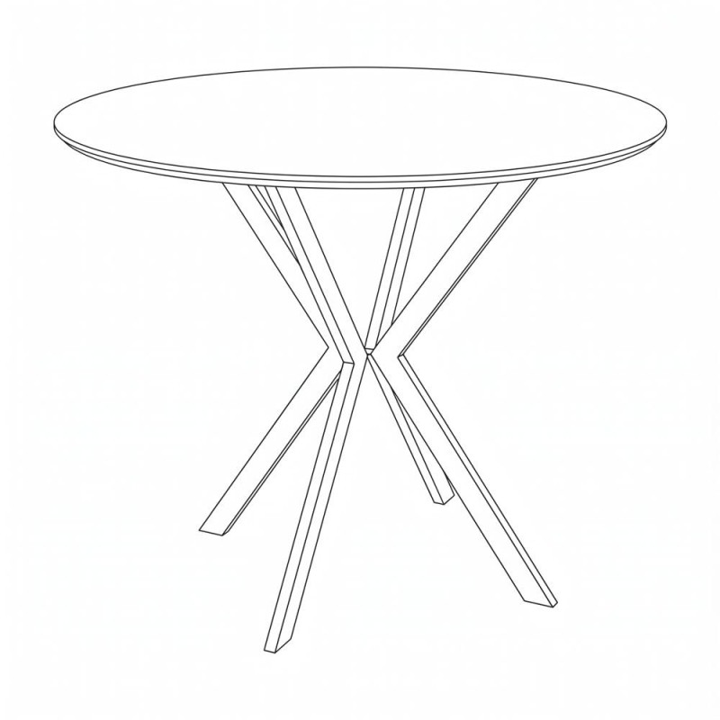 ΣΤΡΟΓΓΥΛΟ ΤΡΑΠΕΖΙ ΤΡΑΠΕΖΑΡΙΑΣ Fylliana Vector CERAMIC ΓΚΡΙ ΧΡΩΜΑ 90εκ ΣΤΡΟΓΓΥΛΟ ΤΡΑΠΕΖΙ ΤΡΑΠΕΖΑΡΙΑΣ Fylliana Vector CERAMIC ΓΚΡΙ ΧΡΩΜΑ 90εκ