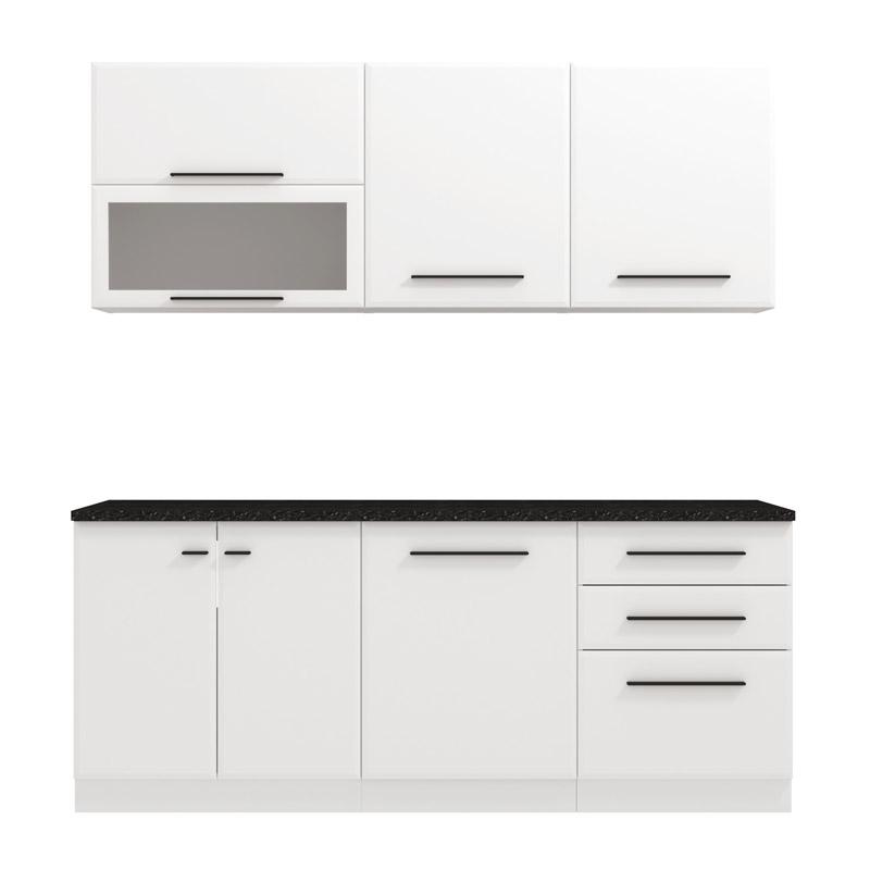 ΣΥΝΘΕΣΗ ΚΟΥΖΙΝΑΣ AMELIA 200 SM ΛΕΥΚΟ-ΛΕΥΚΟ HIGH GLOSS ΧΡΩΜΑ 200x56x200εκ ΣΥΝΘΕΣΗ ΚΟΥΖΙΝΑΣ AMELIA 200 SM ΛΕΥΚΟ-ΛΕΥΚΟ HIGH GLOSS ΧΡΩΜΑ 200x56x200εκ