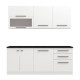 ΣΥΝΘΕΣΗ ΚΟΥΖΙΝΑΣ AMELIA 200 SM ΛΕΥΚΟ-ΛΕΥΚΟ HIGH GLOSS ΧΡΩΜΑ 200x56x200εκ ΣΥΝΘΕΣΗ ΚΟΥΖΙΝΑΣ AMELIA 200 SM ΛΕΥΚΟ-ΛΕΥΚΟ HIGH GLOSS ΧΡΩΜΑ 200x56x200εκ