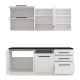 ΣΥΝΘΕΣΗ ΚΟΥΖΙΝΑΣ AMELIA 200 SM ΛΕΥΚΟ-ΛΕΥΚΟ HIGH GLOSS ΧΡΩΜΑ 200x56x200εκ ΣΥΝΘΕΣΗ ΚΟΥΖΙΝΑΣ AMELIA 200 SM ΛΕΥΚΟ-ΛΕΥΚΟ HIGH GLOSS ΧΡΩΜΑ 200x56x200εκ