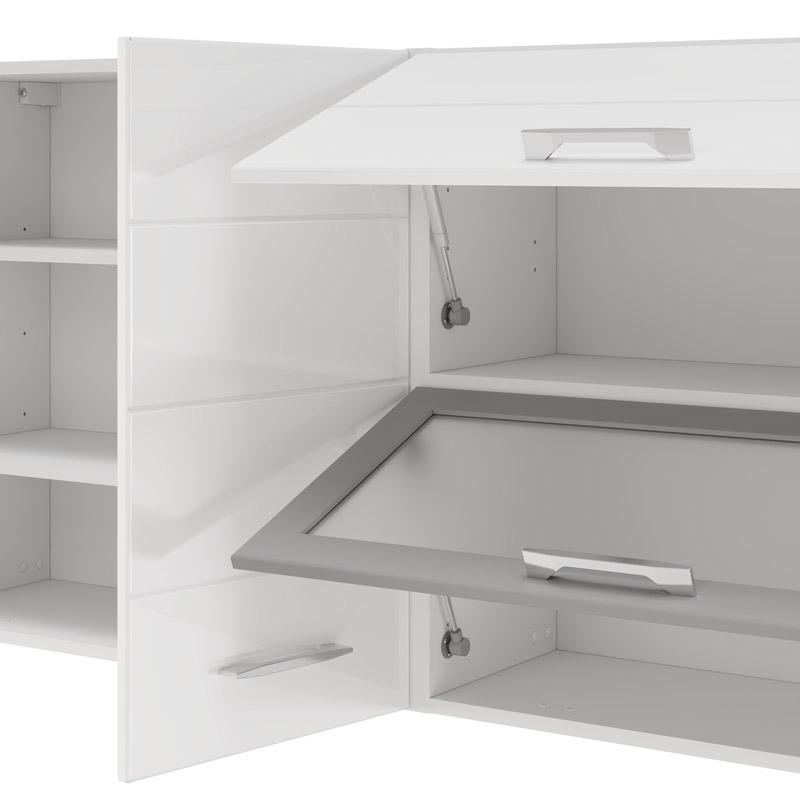 ΣΥΝΘΕΣΗ ΚΟΥΖΙΝΑΣ UNA 200 ΛΕΥΚΟ-ΛΕΥΚΟ HIGH GLOSS ΧΡΩΜΑ 200x60x213εκ ΣΥΝΘΕΣΗ ΚΟΥΖΙΝΑΣ UNA 200 ΛΕΥΚΟ-ΛΕΥΚΟ HIGH GLOSS ΧΡΩΜΑ 200x60x213εκ
