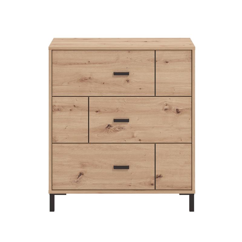 ΣΥΡΤΑΡΙΕΡΑ ALERIA 80 3F ARTISAN OAK ΧΡΩΜΑ 77x40x90εκ ΣΥΡΤΑΡΙΕΡΑ ALERIA 80 3F ARTISAN OAK ΧΡΩΜΑ 77x40x90εκ