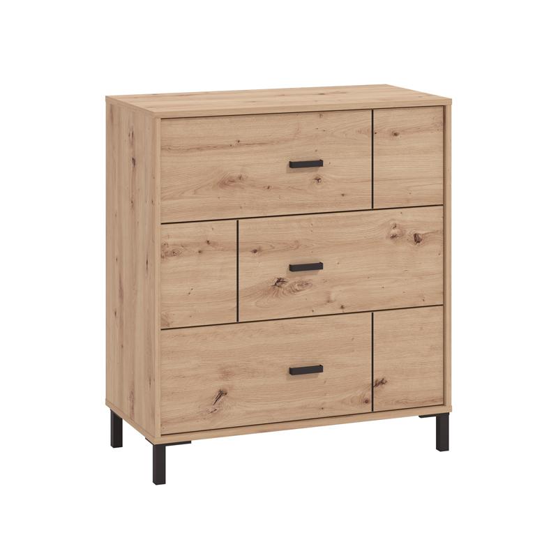 ΣΥΡΤΑΡΙΕΡΑ ALERIA 80 3F ARTISAN OAK ΧΡΩΜΑ 77x40x90εκ ΣΥΡΤΑΡΙΕΡΑ ALERIA 80 3F ARTISAN OAK ΧΡΩΜΑ 77x40x90εκ