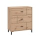 ΣΥΡΤΑΡΙΕΡΑ ALERIA 80 3F ARTISAN OAK ΧΡΩΜΑ 77x40x90εκ ΣΥΡΤΑΡΙΕΡΑ ALERIA 80 3F ARTISAN OAK ΧΡΩΜΑ 77x40x90εκ