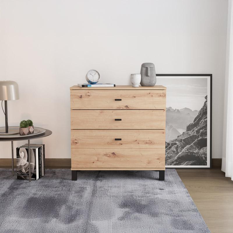 ΣΥΡΤΑΡΙΕΡΑ ALMOND 77 3F ARTISAN OAK ΧΡΩΜΑ 77x35x78εκ ΣΥΡΤΑΡΙΕΡΑ ALMOND 77 3F ARTISAN OAK ΧΡΩΜΑ 77x35x78εκ